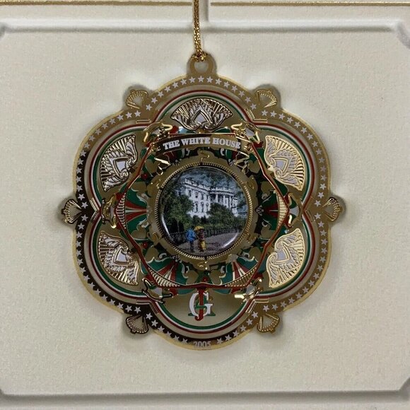 White House Historical Association 2005 Christmas Ornament James Garfield - Picture 2 of 5